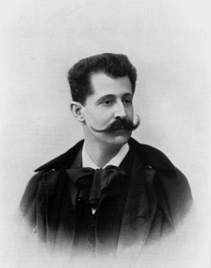 Georges de Porto Riche, 1902 (b/w photo)