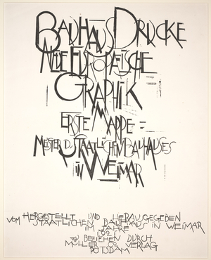 Title page, 1921 (lithograph)
