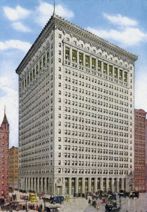 The Peoples Gas Building, Corner Adams Street and Michigan Boulevard (colour photo)
