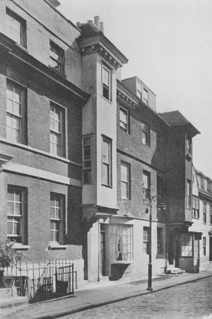 House at Windsor Reputed to have been the Lodging of Nell Gwynne (b/w photo)