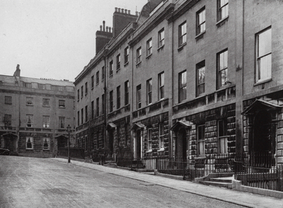 Bristol: Berkeley Square, South-East Angle (b/w photo)