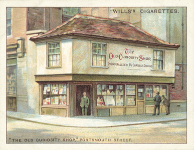 Old London, "The Old Curiosity Shop," Portsmouth Street (chromolitho)