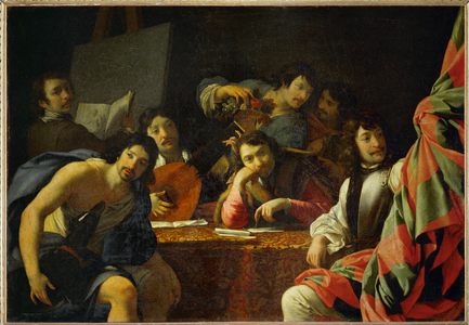 La Prudence amene la Paix et l' Abondance …