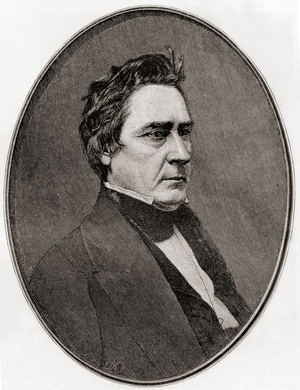 David Rice Atchison, from The Century Magazine, published 1887 (engraving)