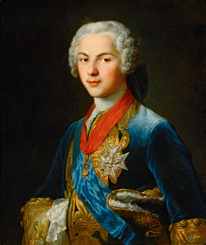 Dauphin Louis, son of King Louis XV … (painting on canvas)