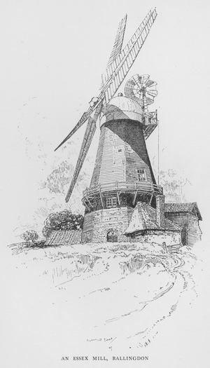 An Essex Mill, Ballingdon (litho)