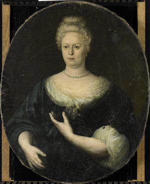 Portrait of Elisabeth van Oosten, c.1700 (oil on canvas)