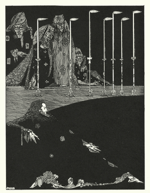 Edgar Allan Poe: The Pit and the Pendulum (litho)