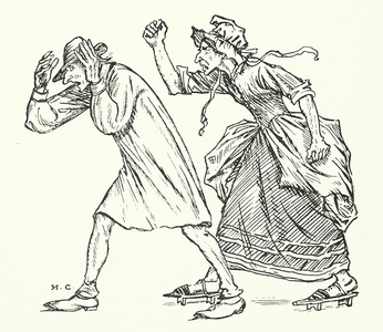 Mr and Mrs Vinegar (engraving)