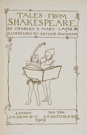 Illustrated title page.