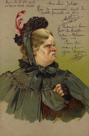 Mother-In-Law (colour litho)