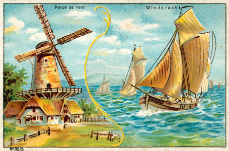 Wind power (chromolitho)