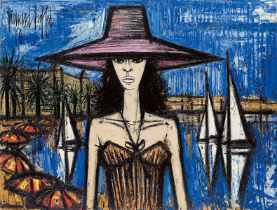 Bathers in Cannes; Baigneuses a Cannes, 1960 (oil on canvas)