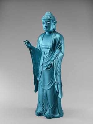 For the Worshipers, 2007 (sequins, polyester resin & fibreglass)