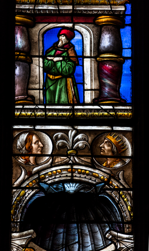 Sainte-Marie Cathedral, Auch, Gers, 2018 (stained glass window)