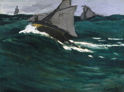 The Green Wave, c.1866-67 (oil on canvas)
