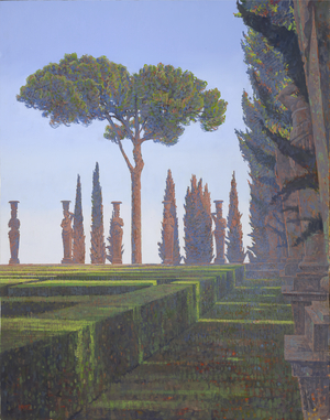 Caprarola, 2010 (oil on linen)