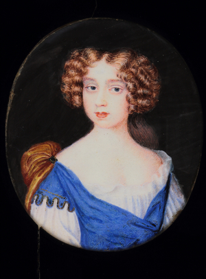Lady Catherine Cavendish (w/c on vellum)