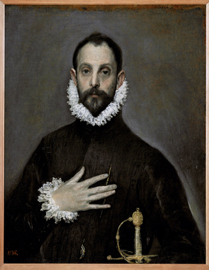 Portrait of Don Juan de Silva, c.1577-84 (oil on canvas)