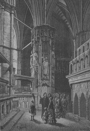 Les Tombeaux A Westminster (engraving)