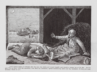 One of Watson Heston's Old Testament Stories Comically Illustrated (litho)