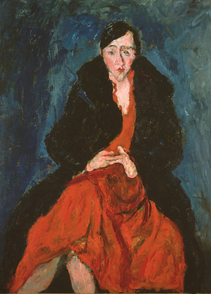 Portrait of Madeleine Castaing, c.1929 (oil on canvas)