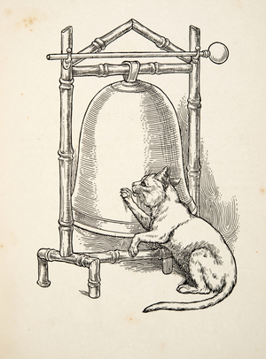 The Dinner Bell, from A Hundred  Anecdotes of Animals, pub. 1924 (engraving)