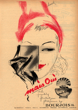 Bourjois, 1940s (print)