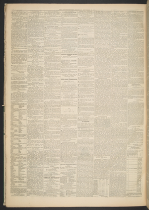 Worcestershire Chronicle, 27th September 1871 (newsprint)