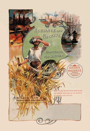 Adriance and Buckeye Harvesting Machinery (print)