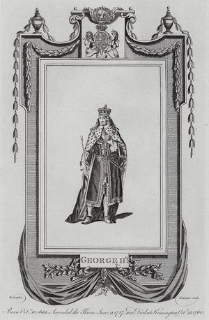 King George II (engraving)
