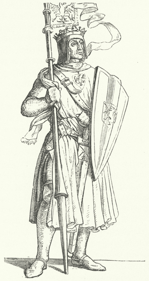 Rudolf of Habsburg, King of Germany (engraving)