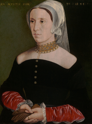 Portrait of a Woman, 1544 (oil on panel)