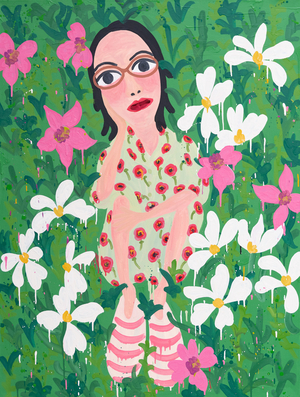 The Silence Follows, 2022 (oil on canvas)