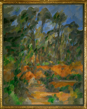 Foret (Forest) (oil on canvas)