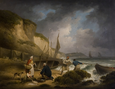Selling Fish, c.1799 (oil on canvas)