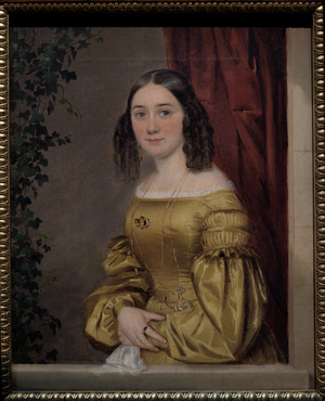 Portrait of Maria Milna, c.1833 (oil on canvas)