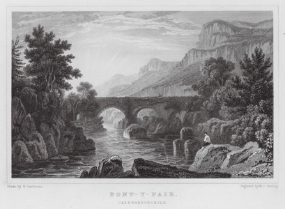 Pont-y-Pair, Caernarvonshire (engraving)