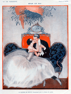 La Vie Parisienne Magazine Plate, France, 1920s