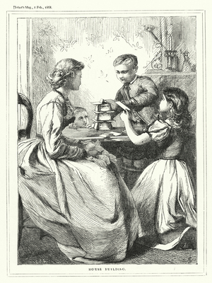 House Building (engraving)