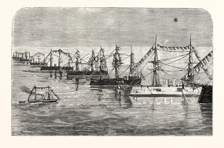 The Adriatic: The Prince of Montenegro Visiting the Allied Fleet.