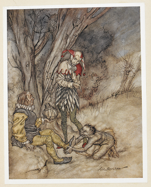 ACT II: Scene II, line 153
I'll kiss thy foot: I'll swear myself thy subject.