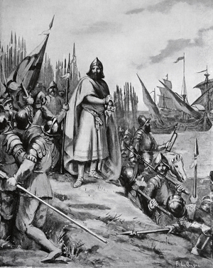 Erik (The Red) lands on the coast of Finland, 1157.