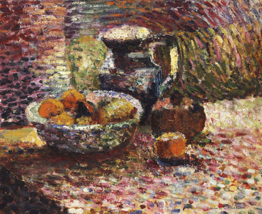 Still Life with Pitcher and Fruit, 1898 (oil on canvas)