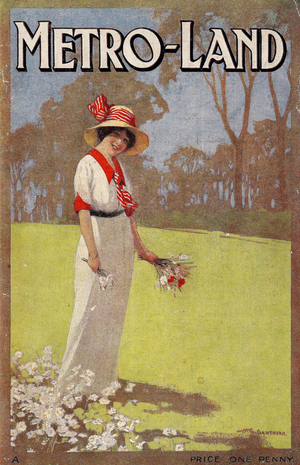 Metro-Land Magazine Cover, 1915 (print)