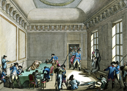 Arrest of Robespierre, 1794-1804 (engraving)