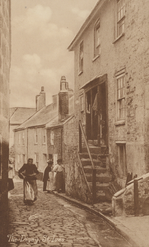 The Digey, St Ives (b/w photo)