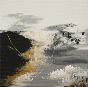 Wild Winter, 2023 (acrylic on canvas)
