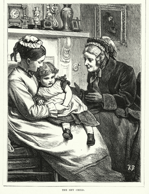 The Shy Child (engraving)