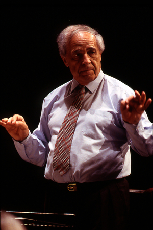 Pierre Boulez - portrait of the French conductor born in 1925 - Paris 1998